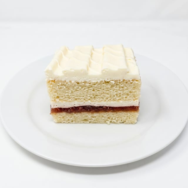Gluten Free Strawberry White Chocolate Cake.