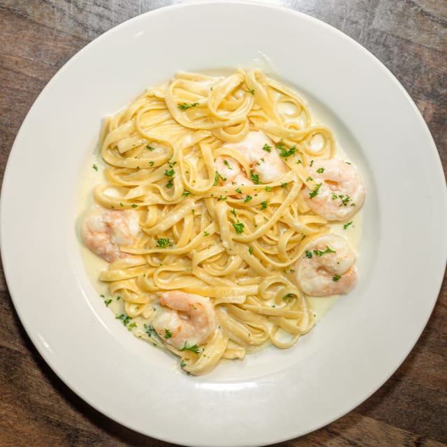 Fettuccine Alfredo.
